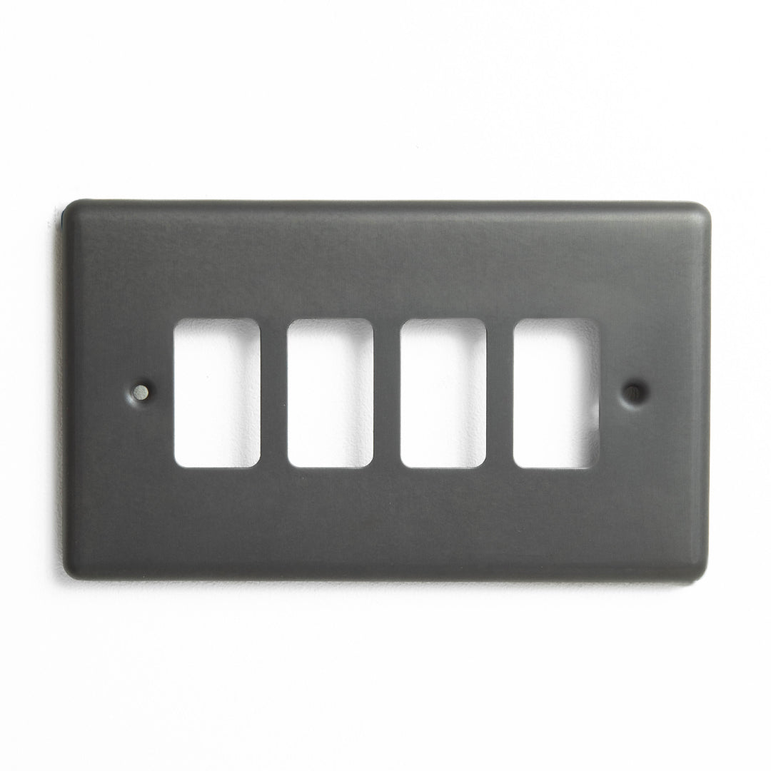 Dark Bronze Grid Plate