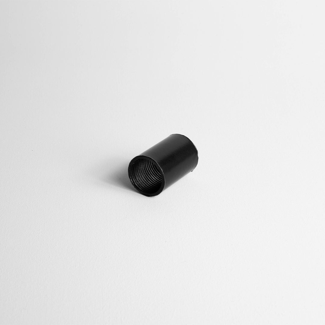 Matt Black Female Couple On Light Grey Background