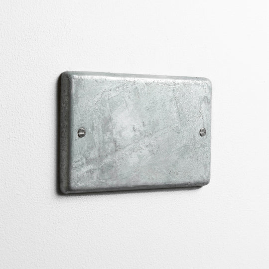 Galvanised Double Blank Plate