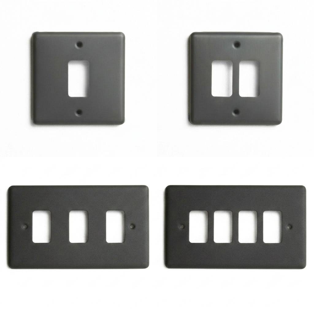 Dark Bronze Grid Plate