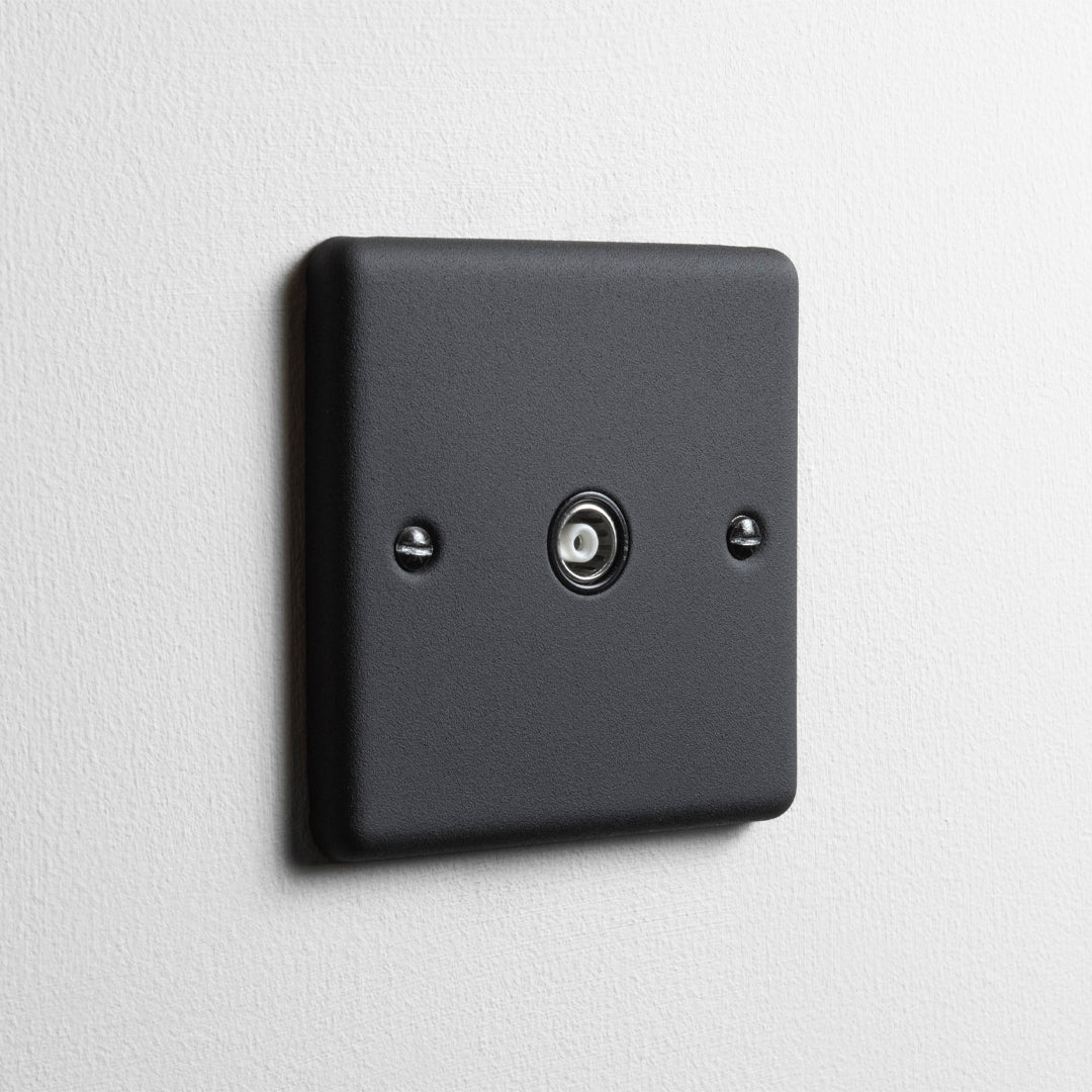 Textured Black Aerial Socket