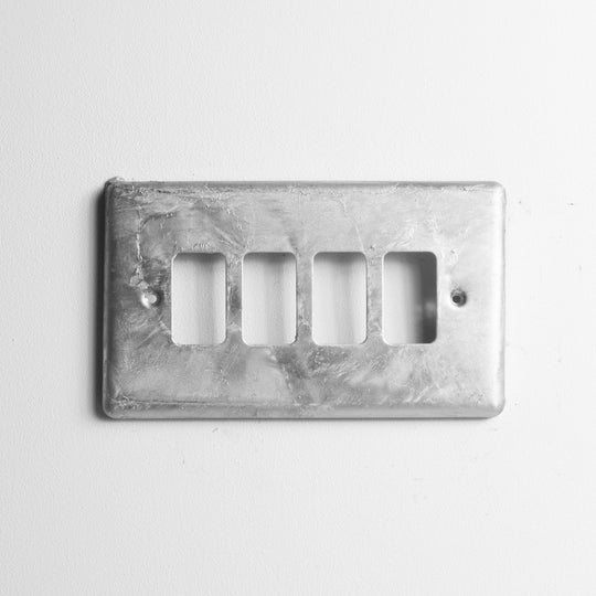 Galvanised Grid Plate