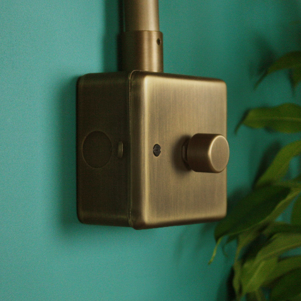 Antique Brass 1 Gang 2 Way Dimmer Switch