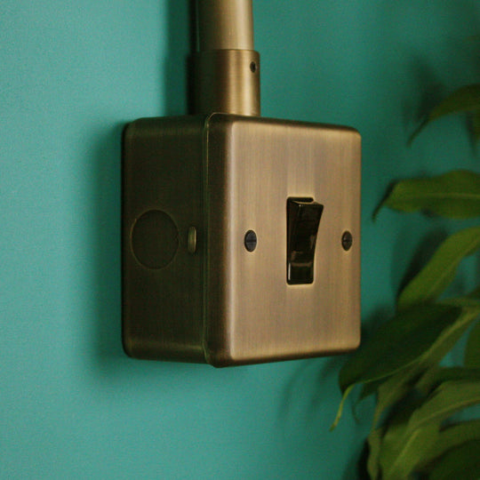 Antique Brass 1 Gang 2 Way Switch
