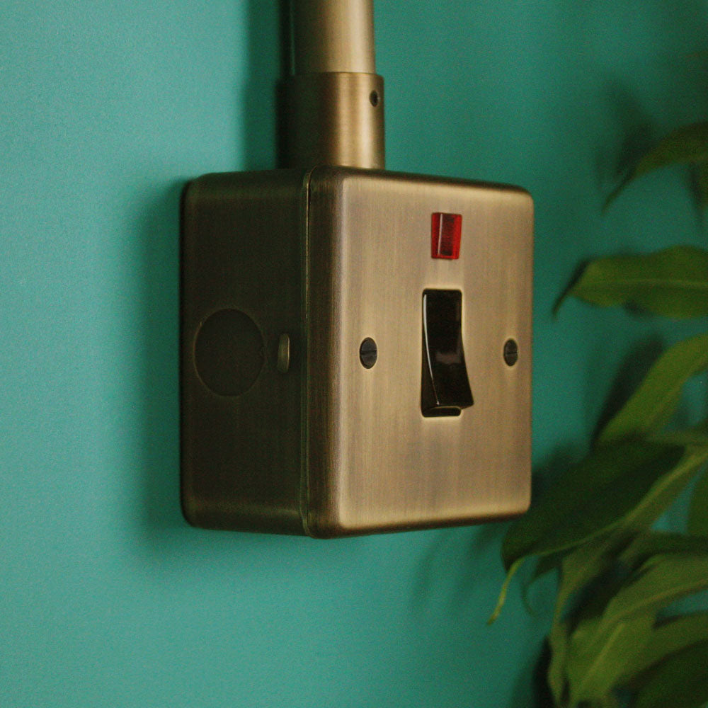 Antique Brass 20A Double Pole Switch