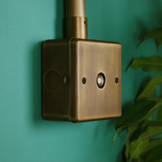 Antique Brass Aerial Socket
