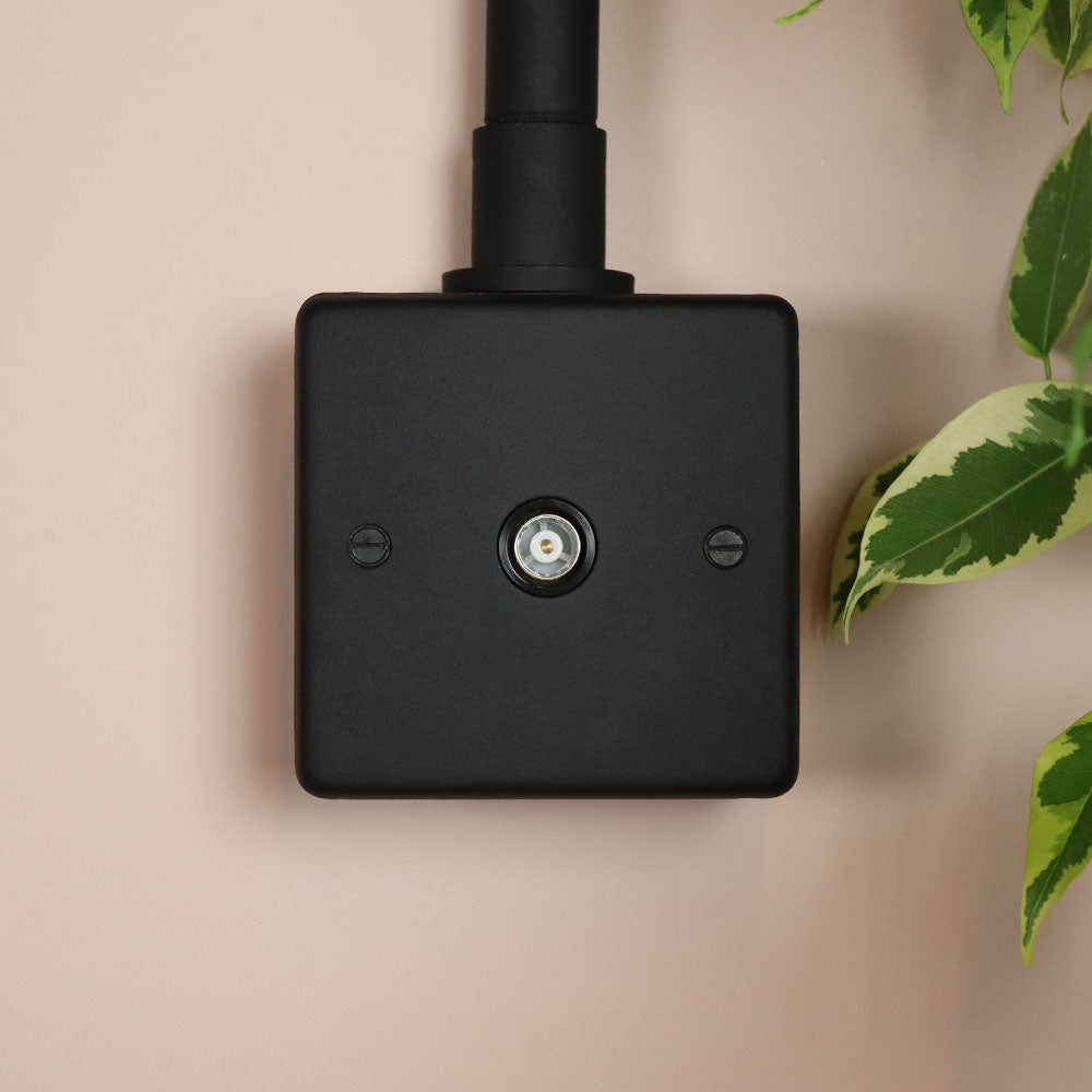 Textured Black Aerial Socket