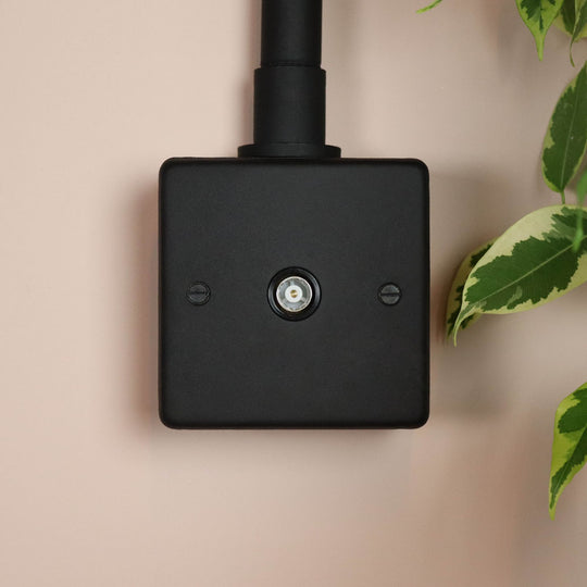 Textured Black Aerial Socket