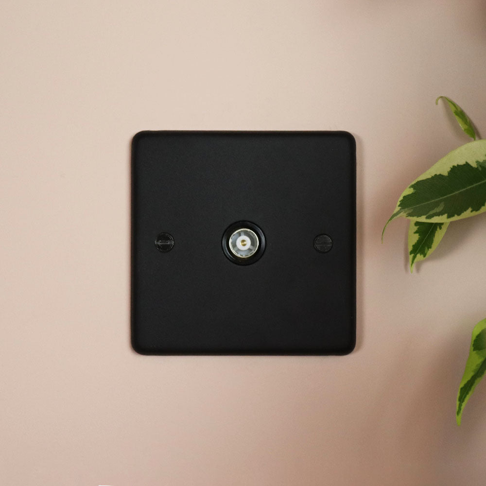 Textured Black Aerial Socket
