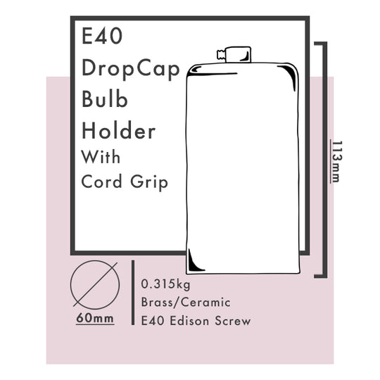 E40 Large Edison Screw Bulb Holders