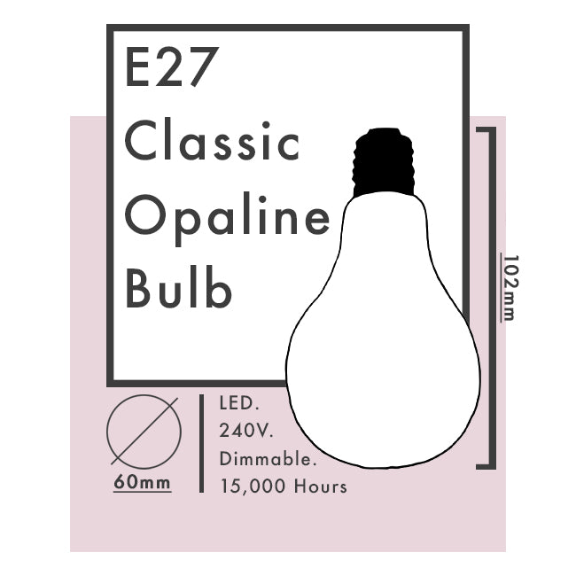 E27 / B22 LED Classic Opaline