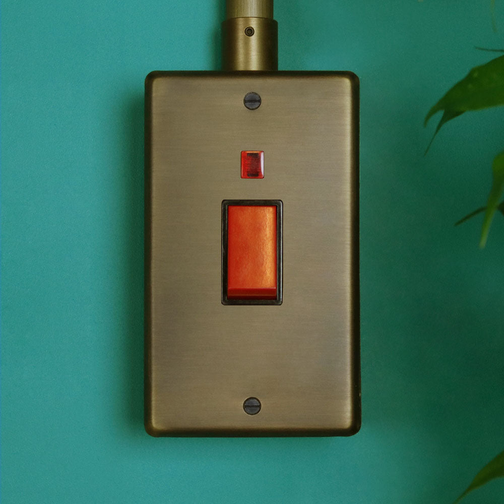 Antique Brass 45amp Switch