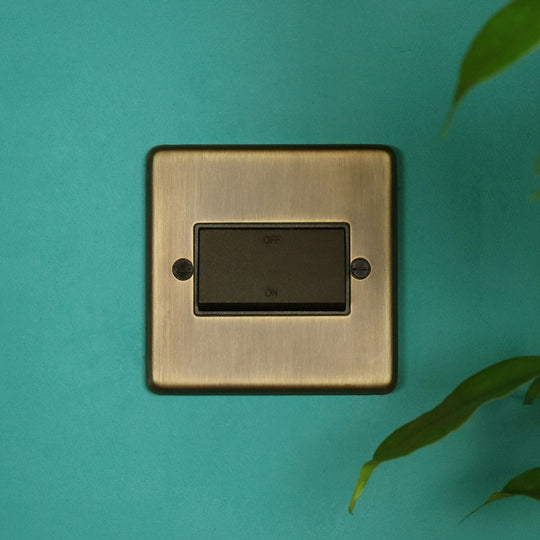 Antique Brass 6A Fan Switch