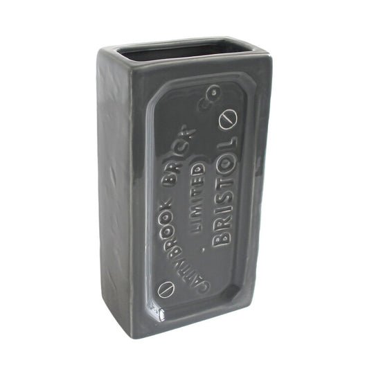 Bristol Brick Vase Grey