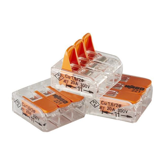 Easy WAGO connectors - 3way