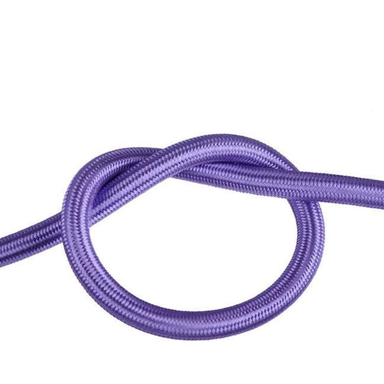 Purple Round Fabric Cable