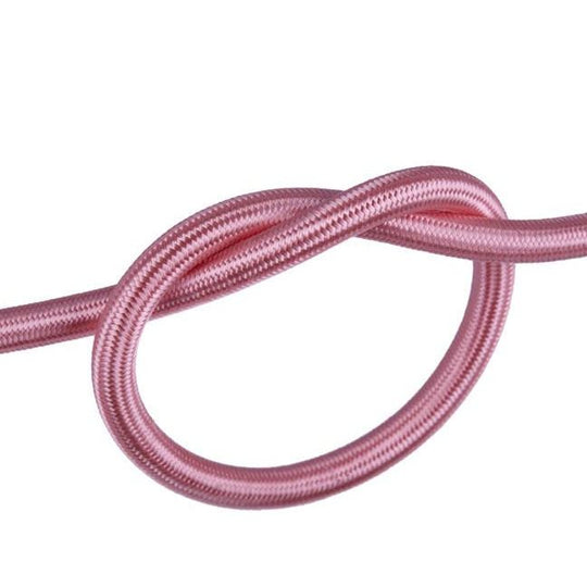 Light Pink Round Fabric Cable