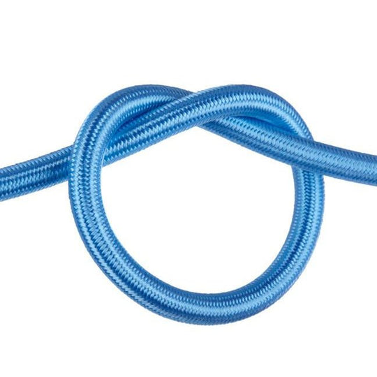 Sky Blue Round Fabric Cable