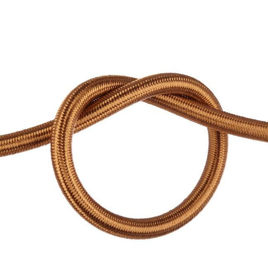 Old Gold Round Fabric Cable