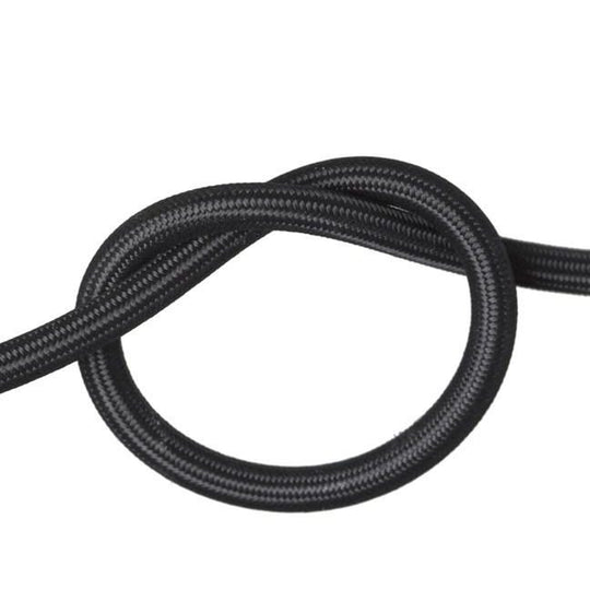 Black Round Fabric Cable
