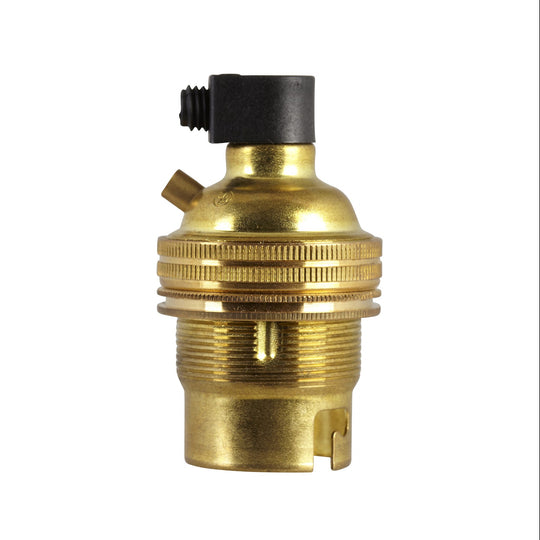 B22 Period Bulb Holders with Cord Grip