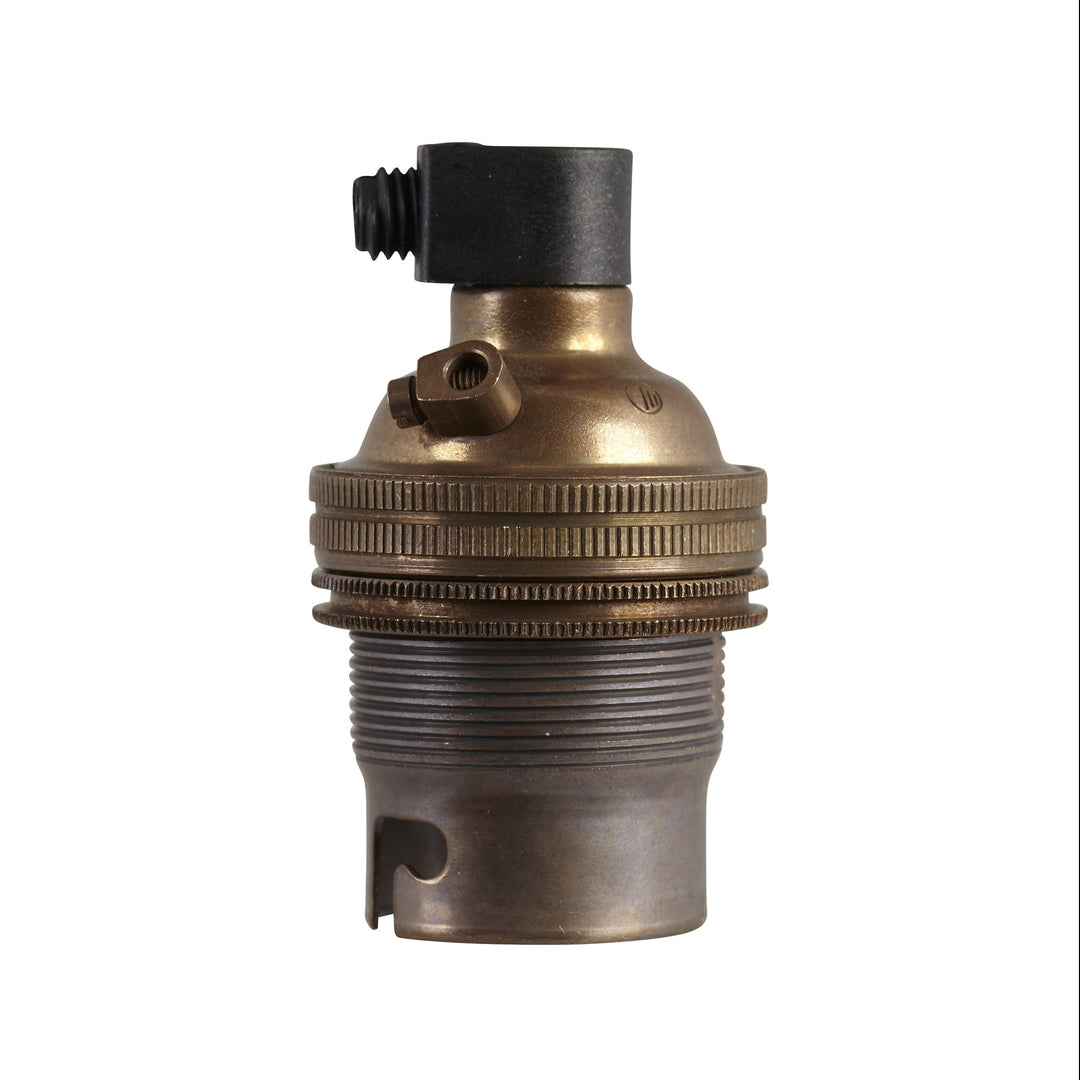 B22 Period Bulb Holders with Cord Grip