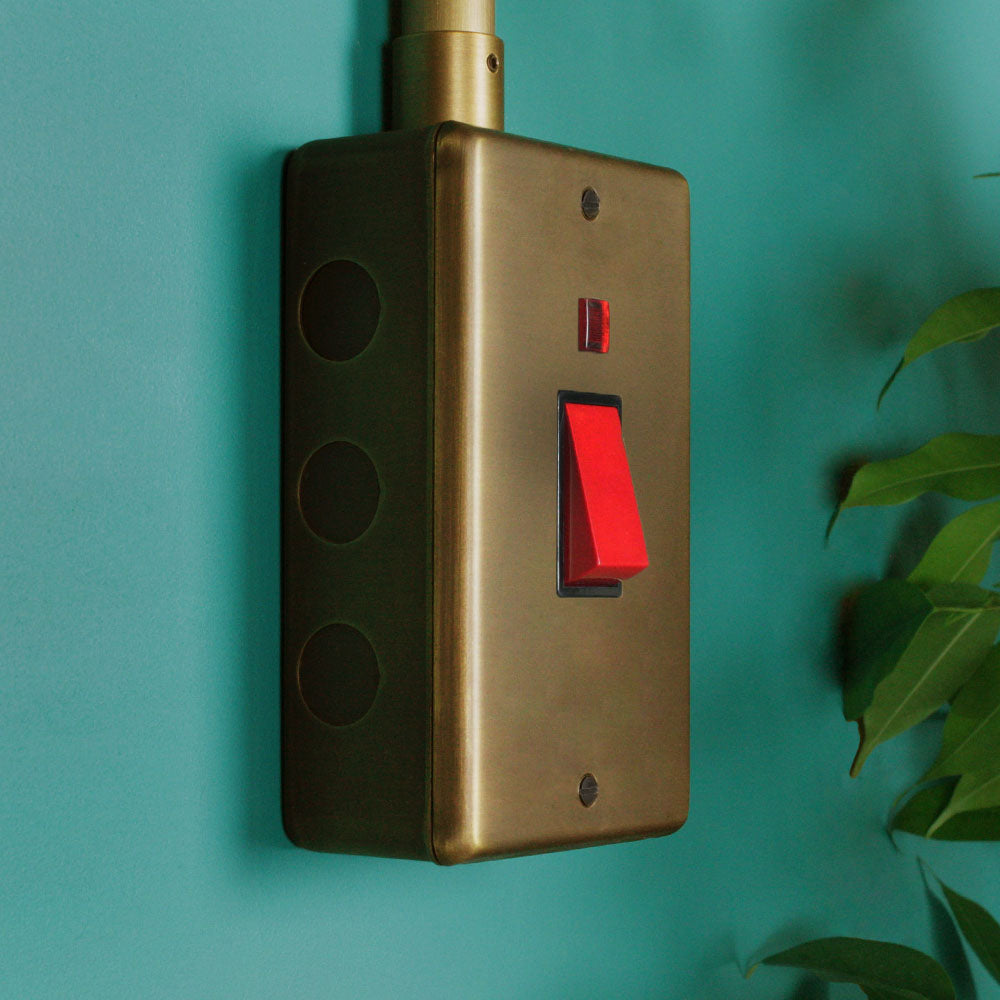Antique Brass 45amp Switch