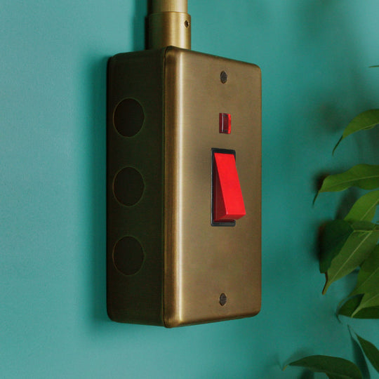 Antique Brass 45amp Switch