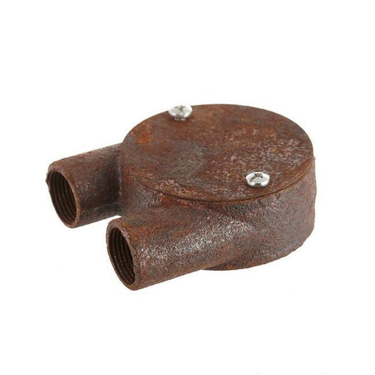 20mm Conduit U Box - Rust