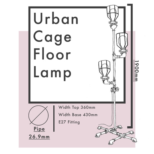 Urban Cage Floor Lamp