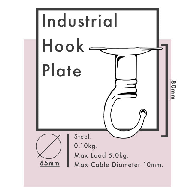 Industrial Hook Plate