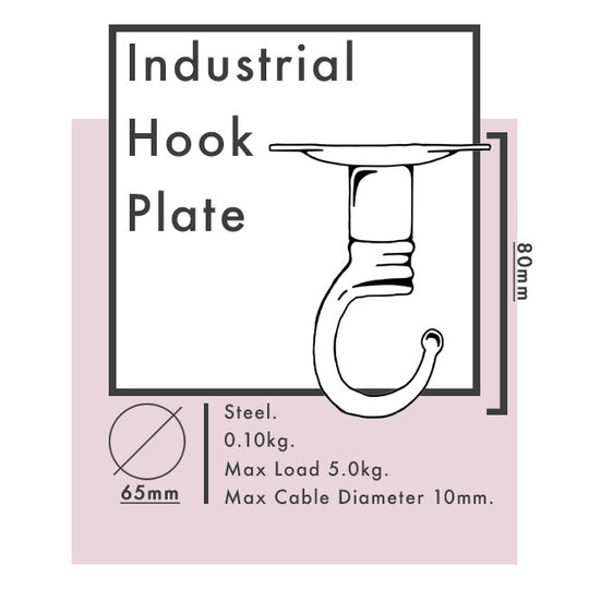 Industrial Hook Plate