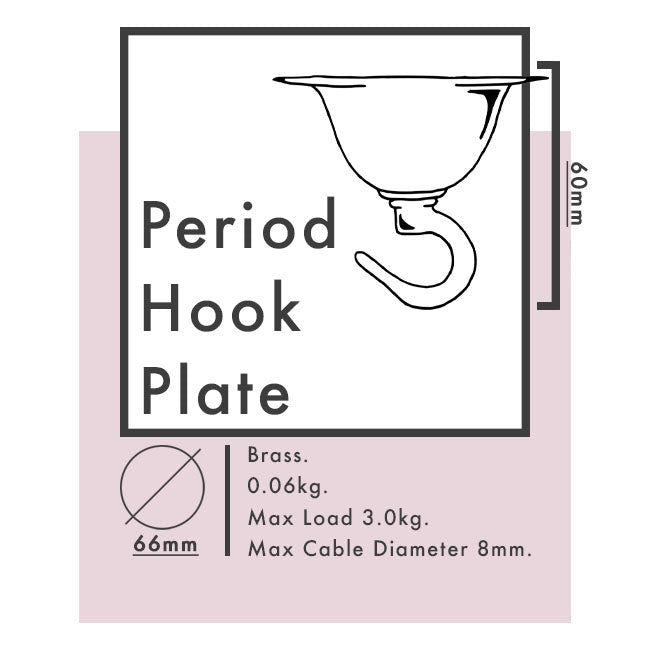 Period Hook Plate