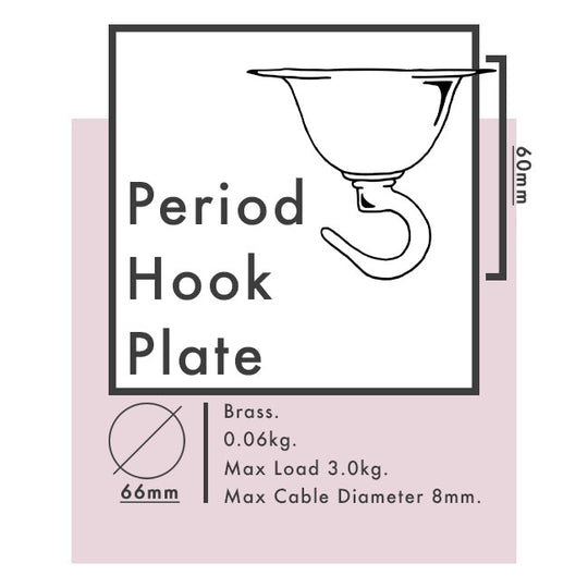 Period Hook Plate