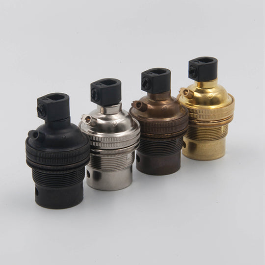 B22 Period Bulb Holders with Cord Grip