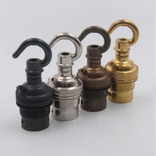 B22 Period Bulb Holders with Hook