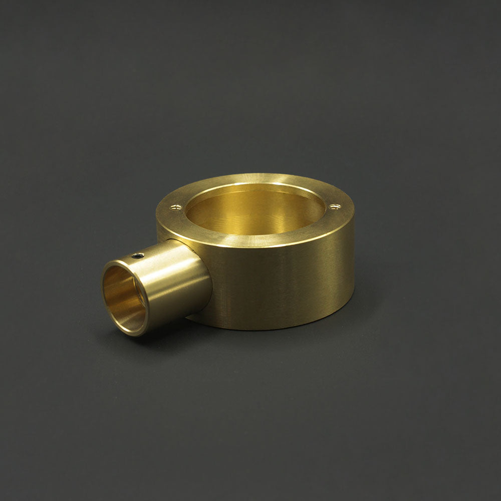 20mm Conduit End Box - Raw Brass
