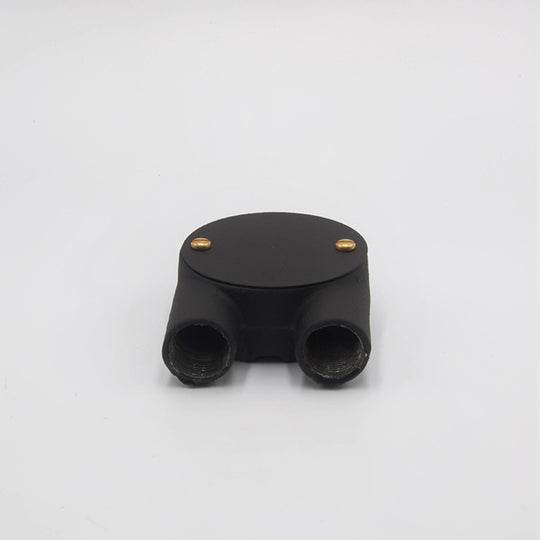 20mm Conduit U Box - Textured Black