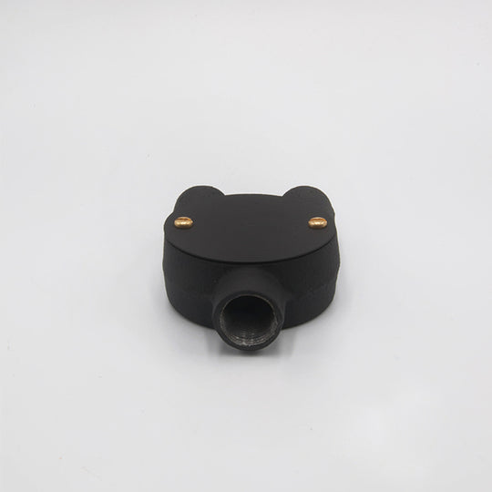 20mm Conduit Y Box - Textured Black