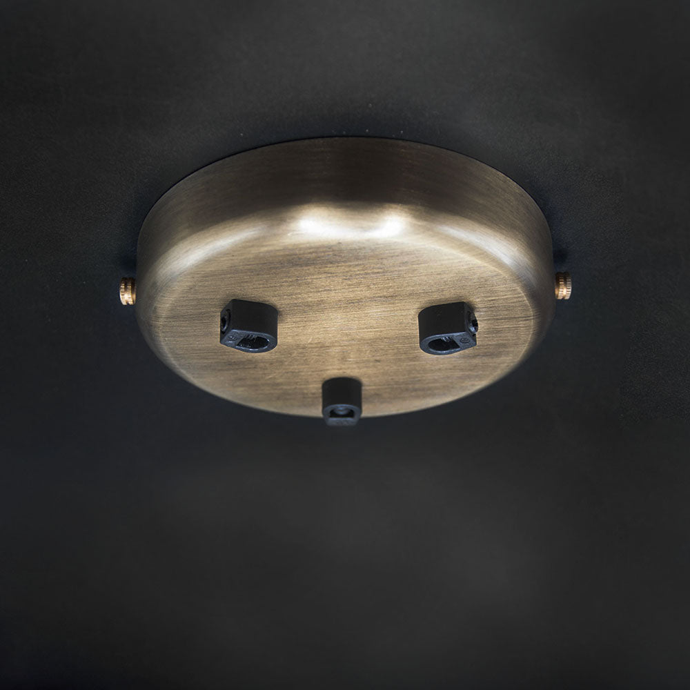 Multi Outlet Ceiling Roses - Brushed Antique
