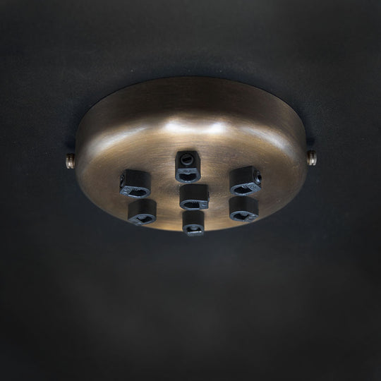 Multi Outlet Ceiling Roses - Brushed Antique