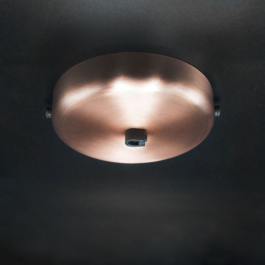 Multi Outlet Ceiling Roses - Brushed Copper