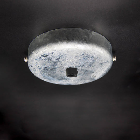 Multi Outlet Ceiling Roses - Galvanised
