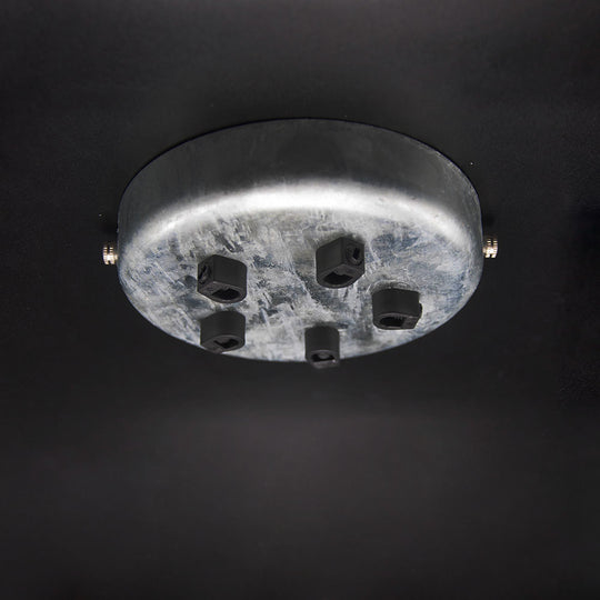 Multi Outlet Ceiling Roses - Galvanised