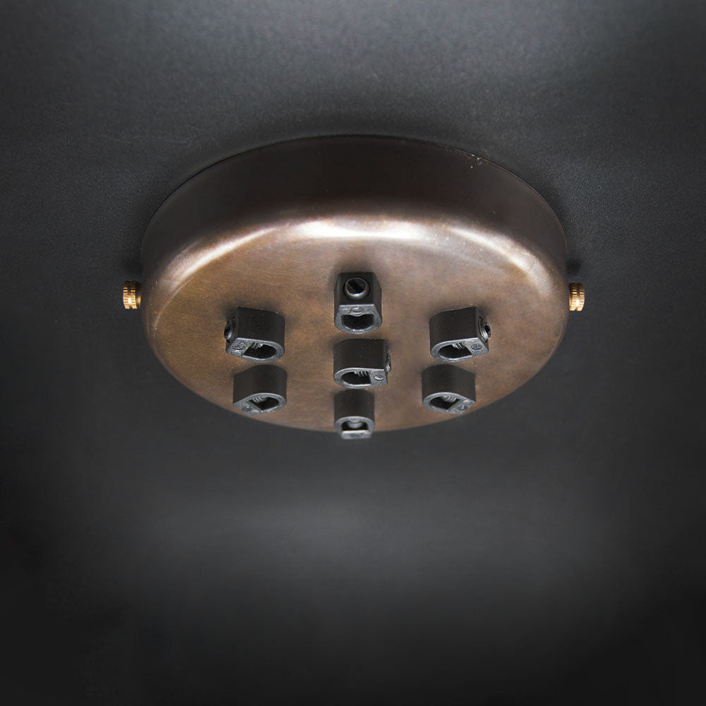 Multi Outlet Ceiling Roses - Old English