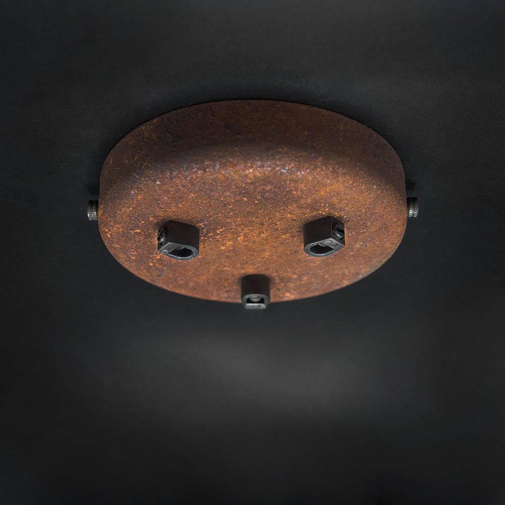 Multi Outlet Ceiling Roses - Rust