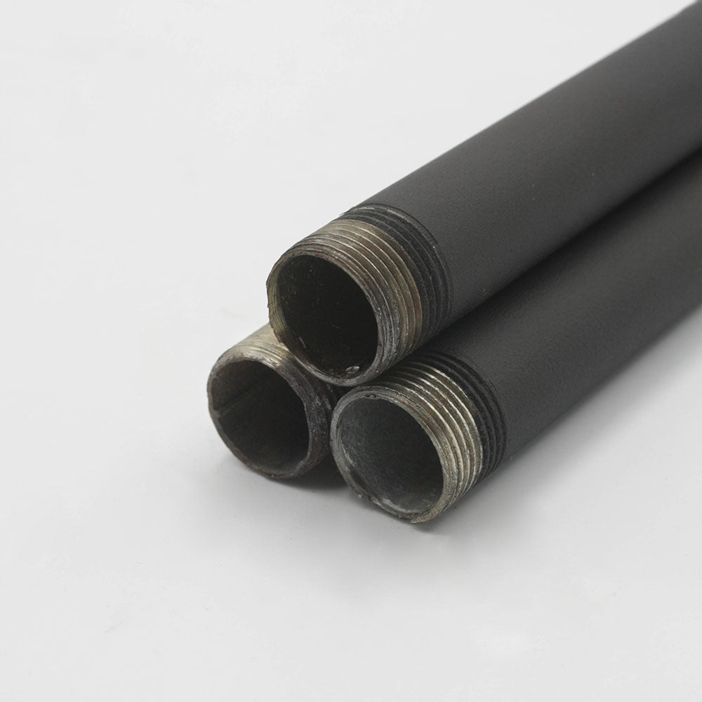 20mm Conduit Cut and Threaded To Size - Textured Black
