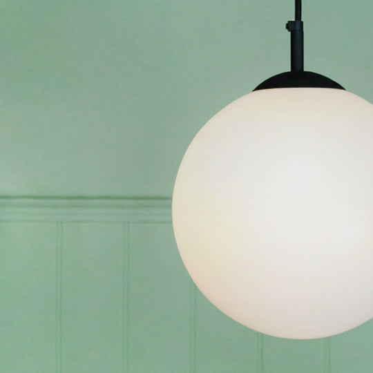 Opaline Shade Pendant Set - Large