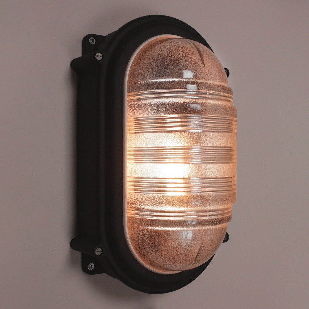 Textured Black Railway Bulkhead