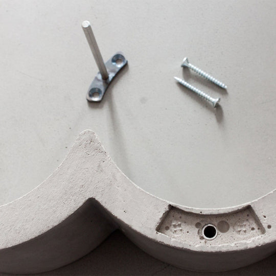 Concrete Cloud Toilet Paper Shelf - S